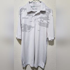 Under Armour Men's White Polo Shirt